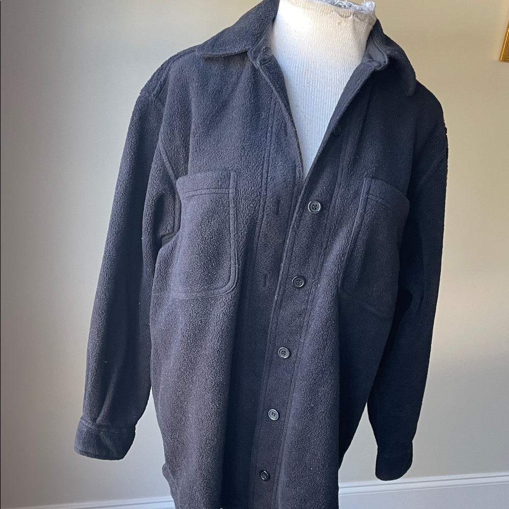 Newport News Men's Charcoal Shirt Jacket